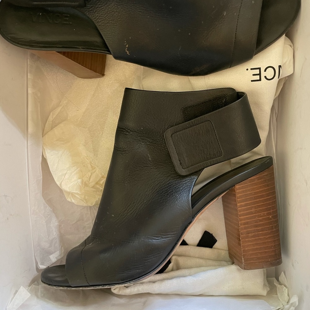 Leather since booties